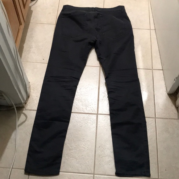 Acne Ace Ups Black Slim Fit Jeans - Picture 2 of 4